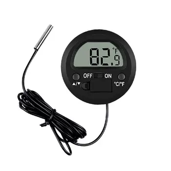 

Reptiles Amphibians Temperature Control Thermometer Products Digital Display Embedded Thermometer For Wine Making Reptile Box