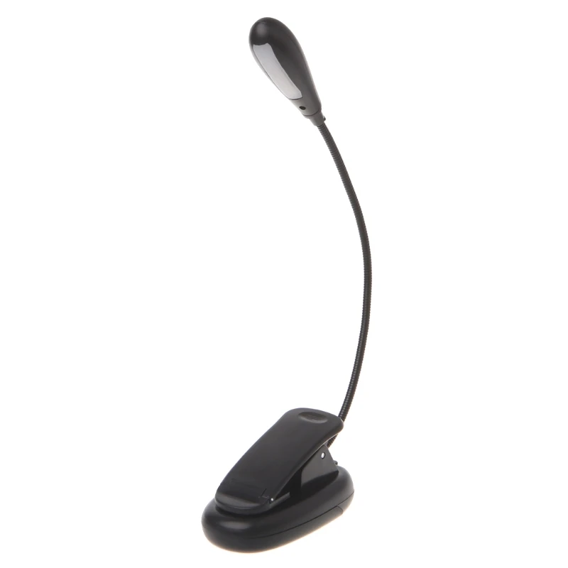 Flexible Arm Dimmable 7 LED USB Table Lamp Clip-on Bed Reading Table Light