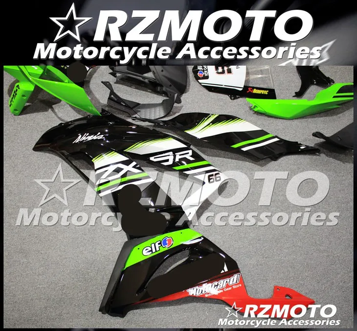 Мотоциклетный обтекатель abs подходит для Kawasaki ZX6R 636 2013- корпусные детали прессформы Магазин № 0510