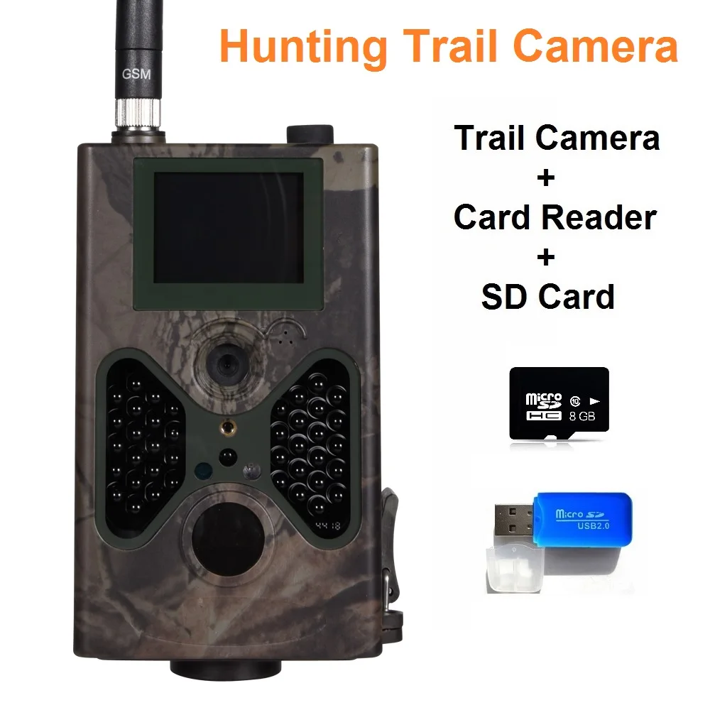 

Hunting Camera HC300M Trail Camera 2G GSM 1080P Photo Traps Infrared Camera Night Vision Wild Trail Cameras Scouting Chasse