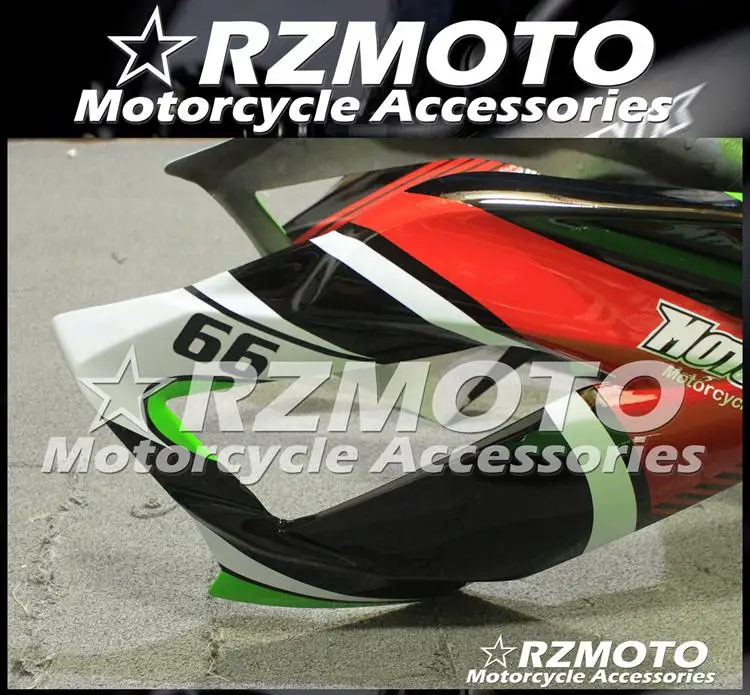 Abs мотоцикл обтекатель подходит для трековой версии KAWASAKI ZX6R 636 599 2009- кузов стекловолокно Магазин № 0398