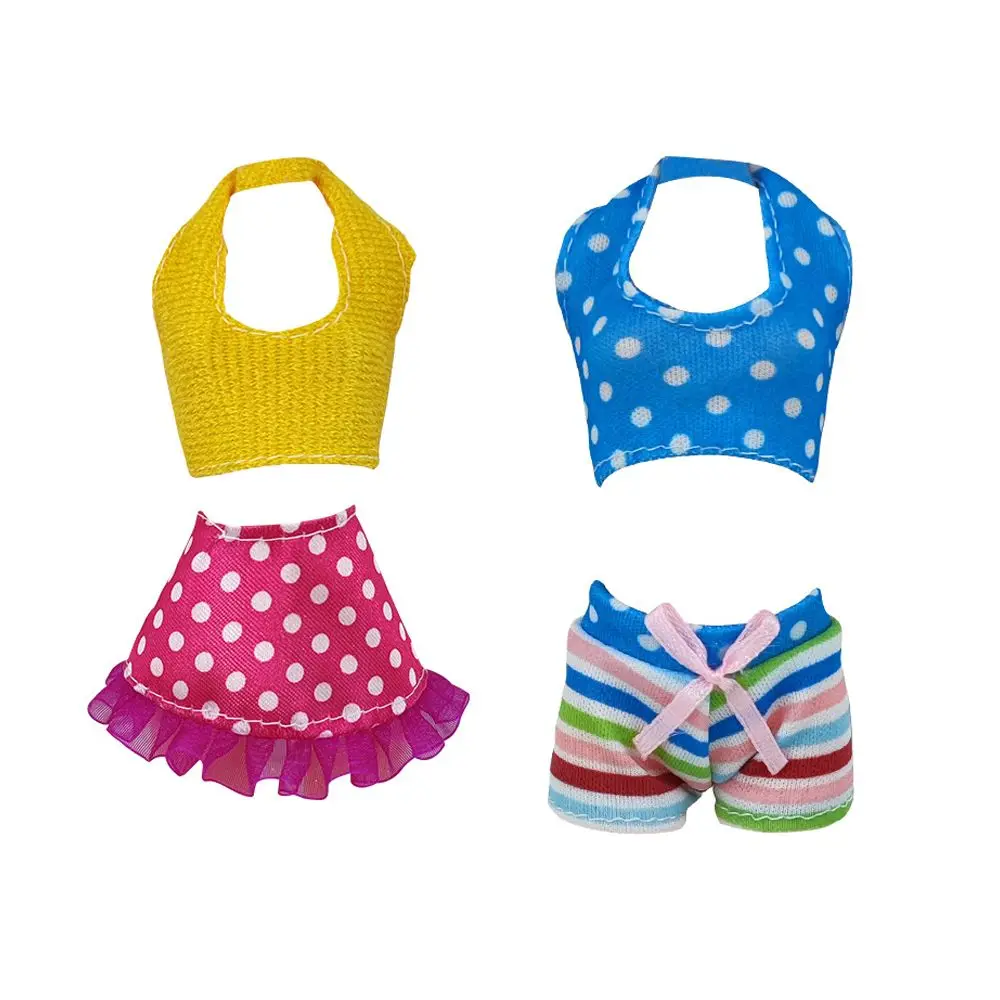 Doll Dress Swimsuit Fashion Handmade Clothes for Dolls Kids Toys Girls DIY Birthday Party Gift