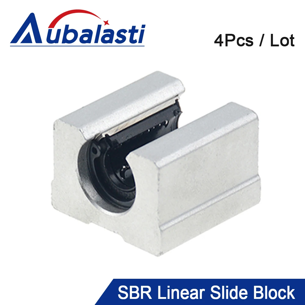 SBR10 Aluminum Linear Motion 1Pcs Durable Open Linear Ball Bearing Slide Block Ball Bearing Slide Block for SBR10UU SBR12UU Slide Block SBR10 Aluminum Linear Motion 1Pcs Durable Open Linear Ball Bearing Slide Block Ball Bearing Slide Block for SBR10UU SBR12UU Slide Block