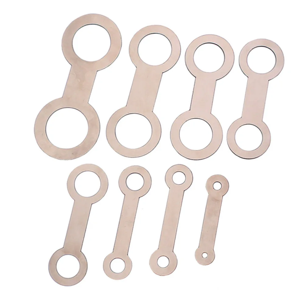 8PCS/Set Saxophone Pad Leveling Rings Sax Tool Pads Repair for Flute Clarinet | Спорт и развлечения