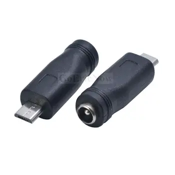 

20 pcs DC 5.5x2.1 mm Female to Micro USB Male/Female Connector Adapter