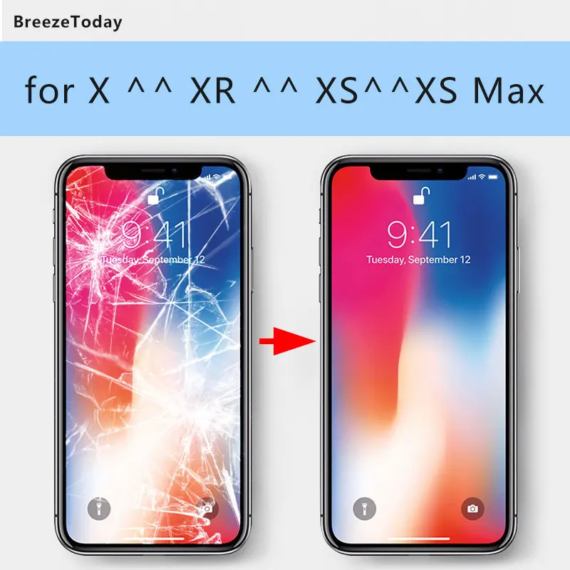 Мобильный телефон ЖК экран для iPhone XR X LCD дисплей OLED оригинальный XS Max|Экраны