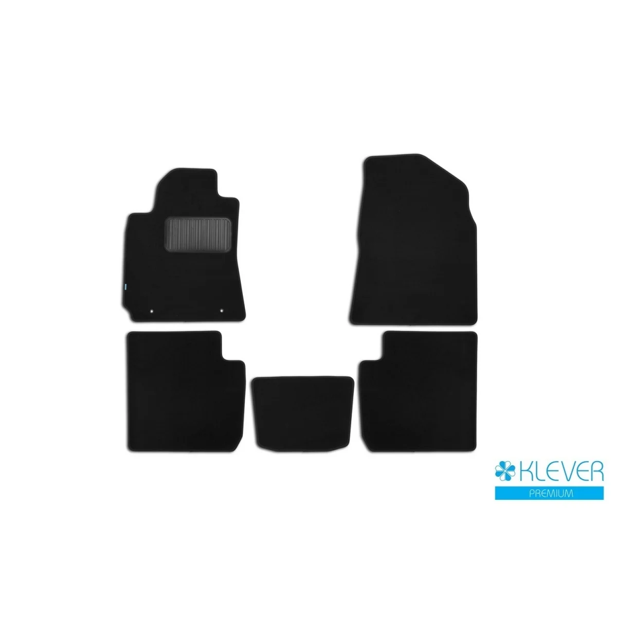 Коврики в салон klever premium chery tiggo 3,->, кросс, 5 шт.(текстиль)(чери