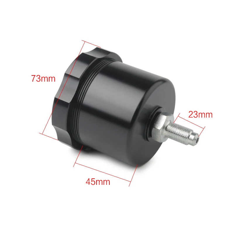 Aluminum Car Hydraulic Drift Rally M12*1.25 Handbrake Oil Tank For Fluid Reservoir E-brake