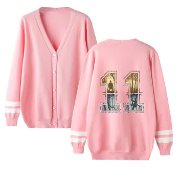 

New Sexy Stranger Things Cardigan Kpop Sweater men/women Casual v-neck Sweater stranger things Sweater blue Kid's casual tops