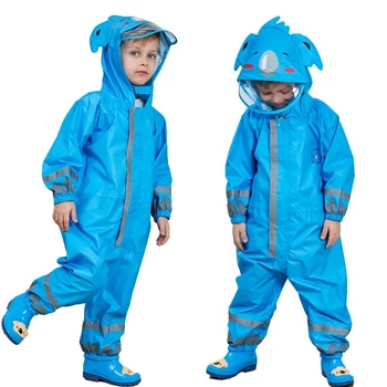 

Blue Raincoat for Children Raincoat Outdoor Suits Men Raining Jackets Waterproof Raincoat Children Pants Baby Rain Coat CC50YY