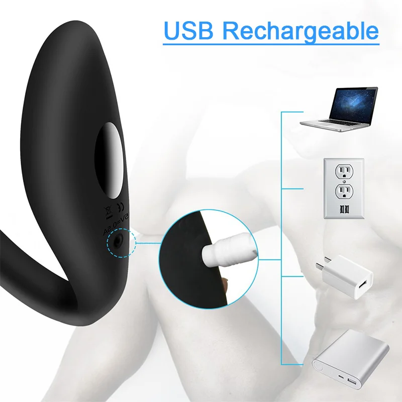 Беспроводной Вибратор с дистанционным управлением и электрическим током для