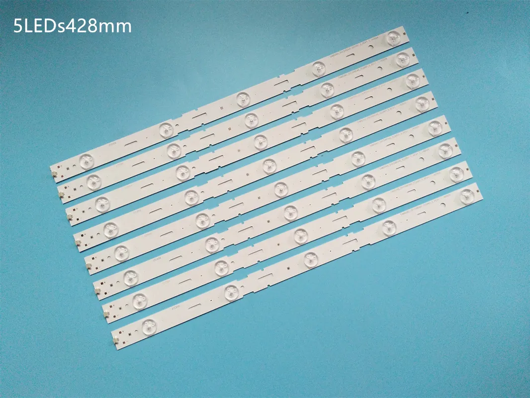 Lot De 10 Barrettes LEDs De Rétroéclairage Pour TV Grundig 48VLE4520 - Neuf