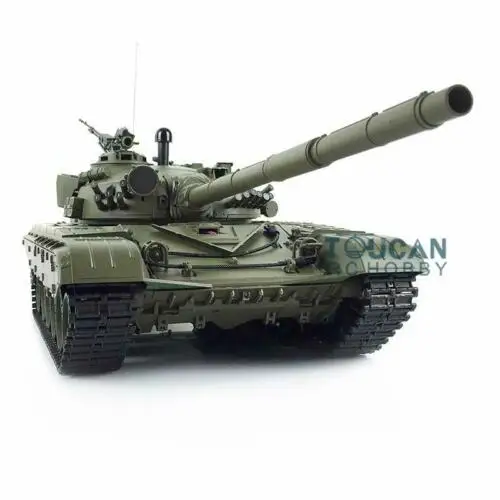 Радиоуправляемый бак Henglong 1/16 3939 6 дюймов пластик Россия T72 RTR с вращающимися