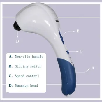 

6 In 1 Electric Massager Back Neck Massage Hammer Vibration Stick Roller Cervical Body Massage Relaxation Pain Relief Tools