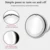 LED Mirror Light Зеркало для макияжа со Светодиодной Подсветкой Гибкие 10X Увеличительные Зеркала Light Cosmetic Miroir Dropshipping Тщеславные Зеркала
