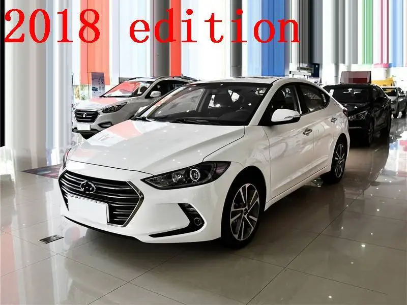 Запчасти лампы Luces Para Drl Авто боковой сигнал поворота ходовые Автомобильные светодиодные фары Задние Автомобильные фары в сборе для hyundai Elantra