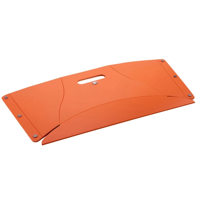 Большой оранжевый креативный Портативный Табурет для пикника на открытом воздухе портативный мини складной табурет мебель Многофункциональный пластиковый табурет для хранения