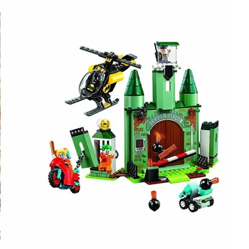 

Bela 11349 195Pcs Batman en De Joker Escape Super Hero Bouwstenen Baksteen Kinderen Speelgoed Kerstcadeau 76138