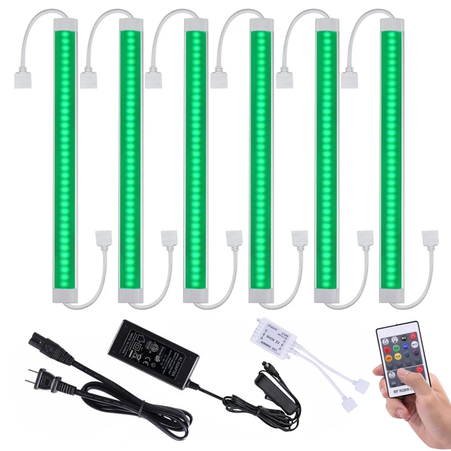 Lot de 6 éclairages LED sous meuble à intensité variable - LED