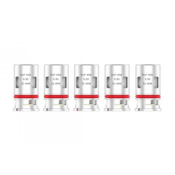

5pcs PNP-VM1 M1 M2 R1 C1 0.3ohm 0.45ohm 0.6ohm 0.8ohm 1.2ohm For Vinci pod Kit
