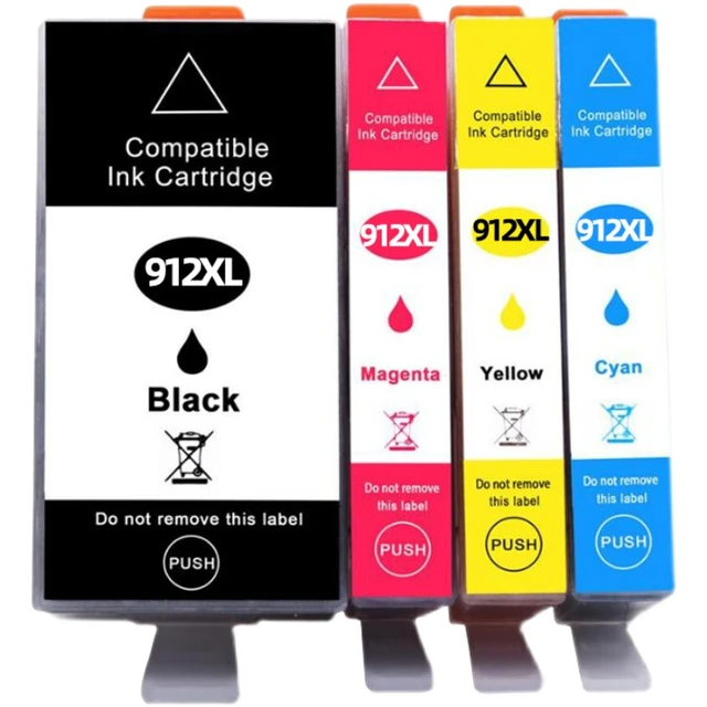 Einkshop Compatible Pour HP 912 HP 912XL Cartouche D'encre pour HP  OfficeJet 8010 8020 8022 8023 8024 8025 8026 8028 8035 8012 8013 -  AliExpress