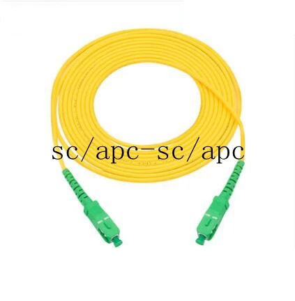 coaxial cable to hdmi APC-LC-FC-ST To UPC-SC-LC-FCSC/APC-SC/APC-SM 3mm Fiber Optic Jumper Cable Single Mode Extension Patch Cord 1m-40m coaxial audio cable Cables & Adapters