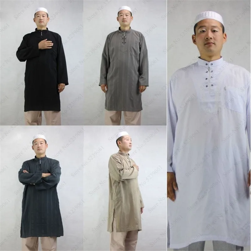 Мужская блузка Jubba tobe Abaya мусульманская традиционная одежда арабское платье в
