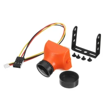 Laranja 1200tvl cmos 2.5mm/2.8mm 130/120 graus 16:9 mini câmera fpv pal ntsc 5v-12v para rc que compete o zangão(China)