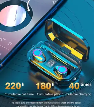 

3500mAh Wireless Headphones Touch m12 Bluetooth 5.0 Earphones Earbuds TWS Sport Headset for all bluetooth phone