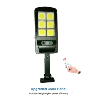 

Solar light lamp floodlight reflector Power PIR Motion Sensor Garden Outdoor Waterproof Energy Saving Wall Yard remote controlle