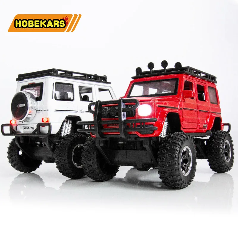 Модель автомобиля Diecast 1/32 большое колесо модель G63 Matel Автомобили со световым