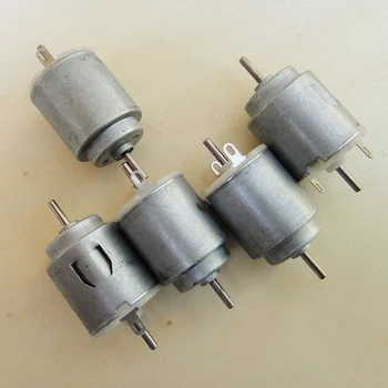 

5Pcs Motor Mini r DC 3V Double shaft 8mm High Speed 2.8V Volt 8000rpm Electric Motor DC 12 Volt V Micro Motors DIY Toy Cars Fan