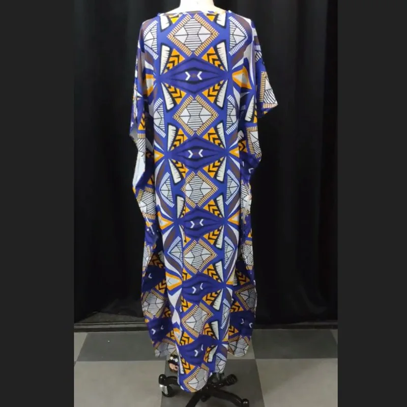 Модные вечерние платья с принтом больших размеров летнее сексуальное облегающее Платье синее элегантное женское платье рукав «летучая мышь» Большие размеры s африканские платья женские