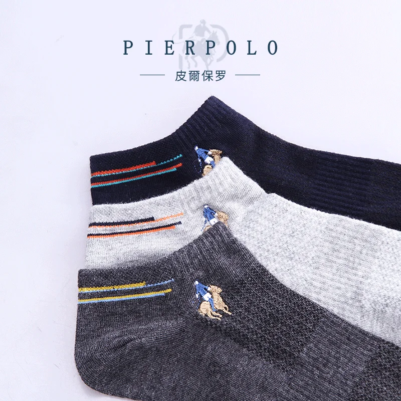 2018 Специальное предложение Стандартный для мужчин носки для девочек весна Xia Новый Pier Polo натуральный хлопок мужской дл