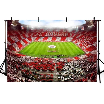 

TAIBO Vinyl Background Photography Football Background Football Field Photo Studio Backdrop Photocall