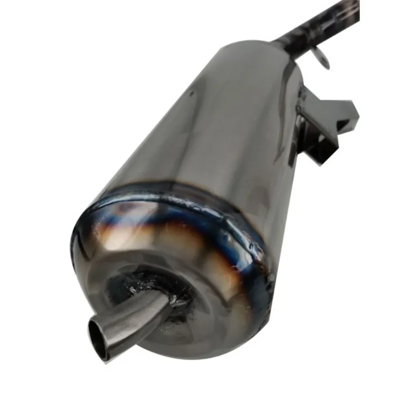 V8 Modified Motorcycle Full Exhaust System For Honda DIO AF34/35 ZX Racing Parts 50-75CC Handmade Motor Escape Pipe - Image 5