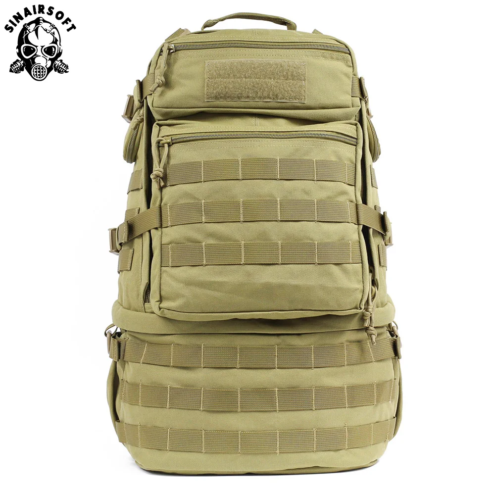 SINAIRSOFT 65L открытый полевой Многофункциональный тактический рюкзак ilitary Рыбалка водонепроницаемый Molle-Pack треккинг Охота-сумка