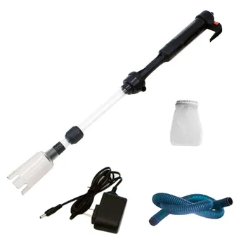 

220V Powerful Suction Aquarium Electric Syphon Operated Fish Tank Sand Washer Vacuum Gravel Water Changer Siphon Filter Cleaner