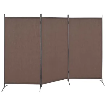 

Metal 3-Panel Screen Room Divider Folding Partition Gift Desktop Decor room divider