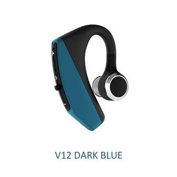 

V12 Business Bluetooth Headset Wireless Handsfree Office Bluetooth Earphones Headset with Mic Voice Control Noise Cancelling