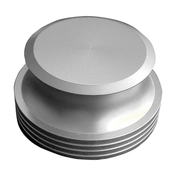 

Record Player Vibration Mini Stable Music Lover Turntable Universal Portable Aluminum Balanced Weight Clamp Disc Stabilizer LP