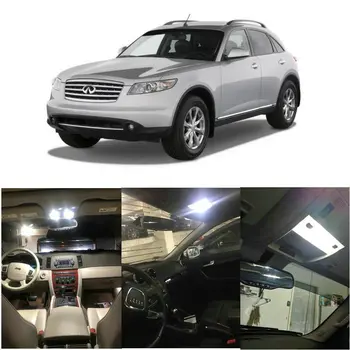 

Interior Led lights For 2005 Infiniti FX35 FX45 G35 QX56 Q45 Dome Light Map Light Courtesy