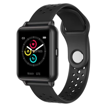 

Temperatuer Immune Smart Watch Heart Rate Blood Pressure Oxygen Monitor Screen Touch Music Control SmartWatch for Android IOS