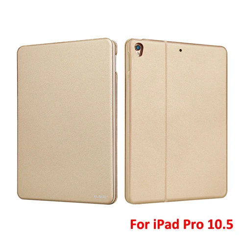 Для iPad Pro 10,5 флип-чехол Xundd роскошный противоударный чехол из искусственной кожи для iPad 9,7 / iPad Mini 4 чехол-кошелек - Цвет: Gold-iPad Pro 10.5