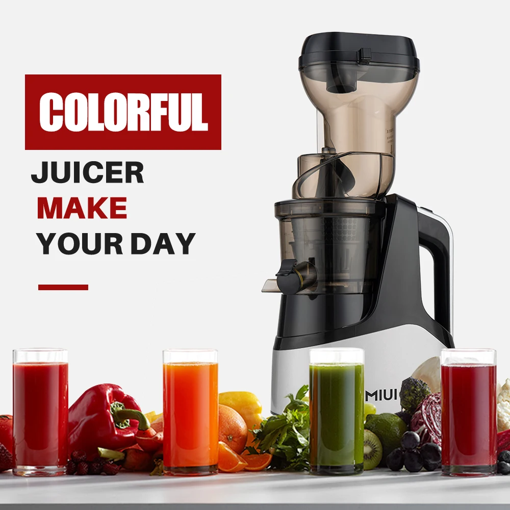 Mini Slow Juicer Household Electric Fruit Juicer Machine Screw Cold Press  Extractor Filterfree Easy Wash Fruit Vegetable Juicer