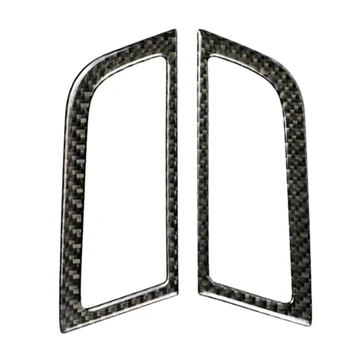 

for Mustang Mustang 2015-2019 Car Interior Carbon Fiber Mustang Mustang Side Air Outlet Sticker 2Pcs