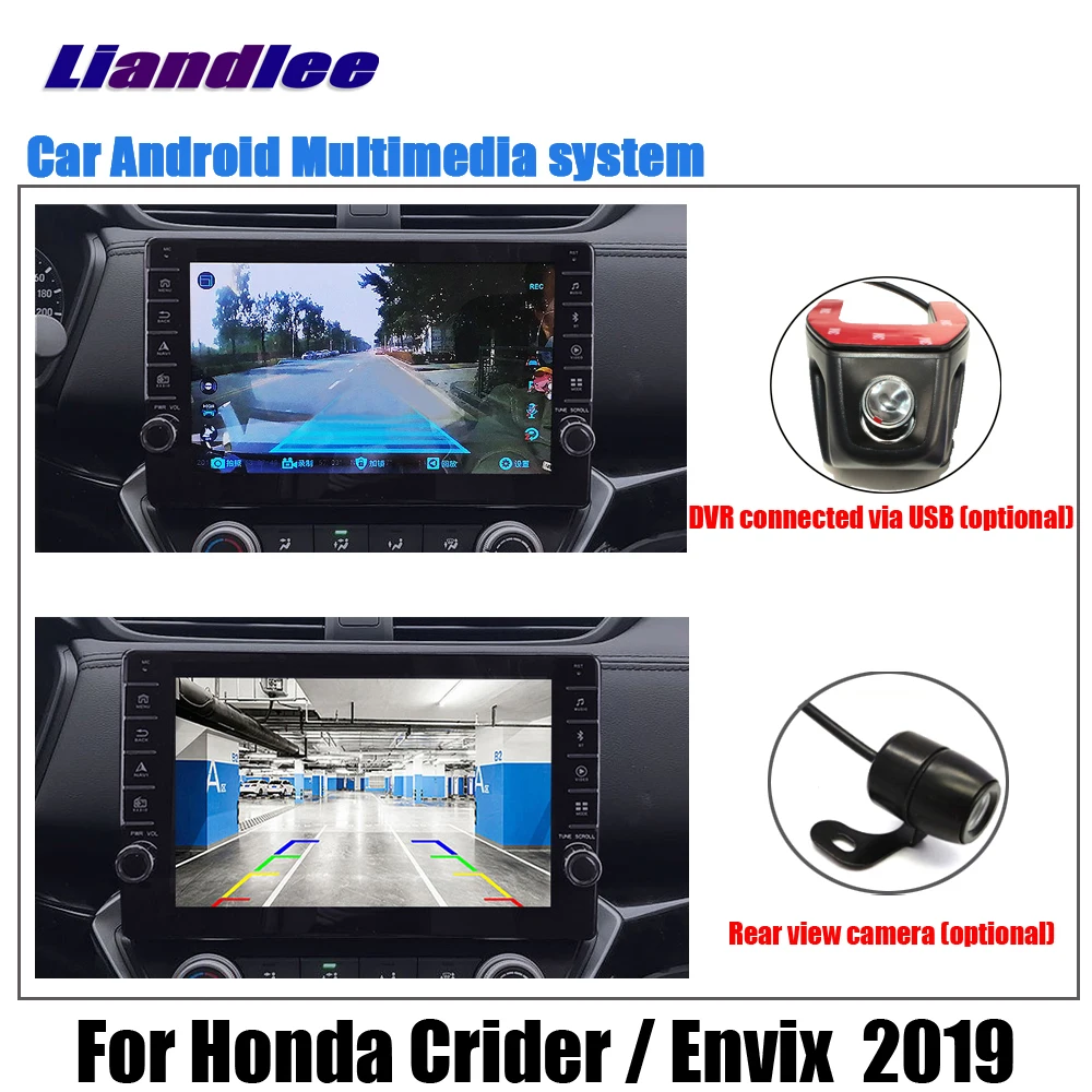 Liandlee Android 8,1 UP для Honda Crider/Envix автомобильный ips экран Carplay камера BT Wifi gps Navi Карта Навигация медиа