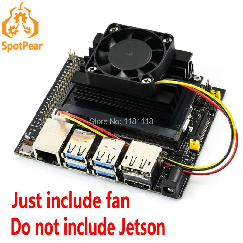 РЕВЕРСИВНОЕ УСТРОЙСТВО jetson nano охлаждения для Jetson Nano 5 В 3
