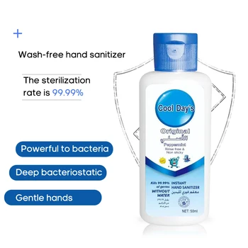 

50/100ML Travel Portable Hand Sanitizer Gel Liquid Soap AntiBacteria Liquid Disposable No Clean Waterless Antibacterial Hand Gel