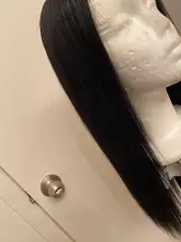 UEENLY 13x4 frente de encaje pelucas de cabello humano recto brasileño pelucas de cabello humano 360 peluca Frontal de encaje Pre arrancado 4x4 de cierre de encaje pelucas